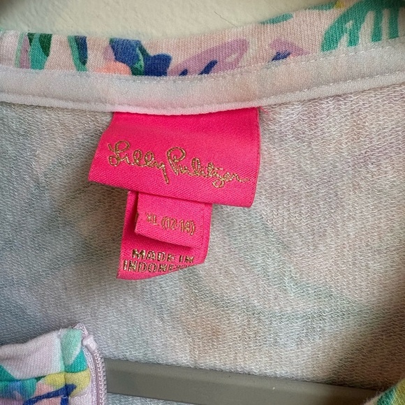 Lily Pulitzer girls swim cover up with ruffle size xl 14-16 - Picture 3 of 3